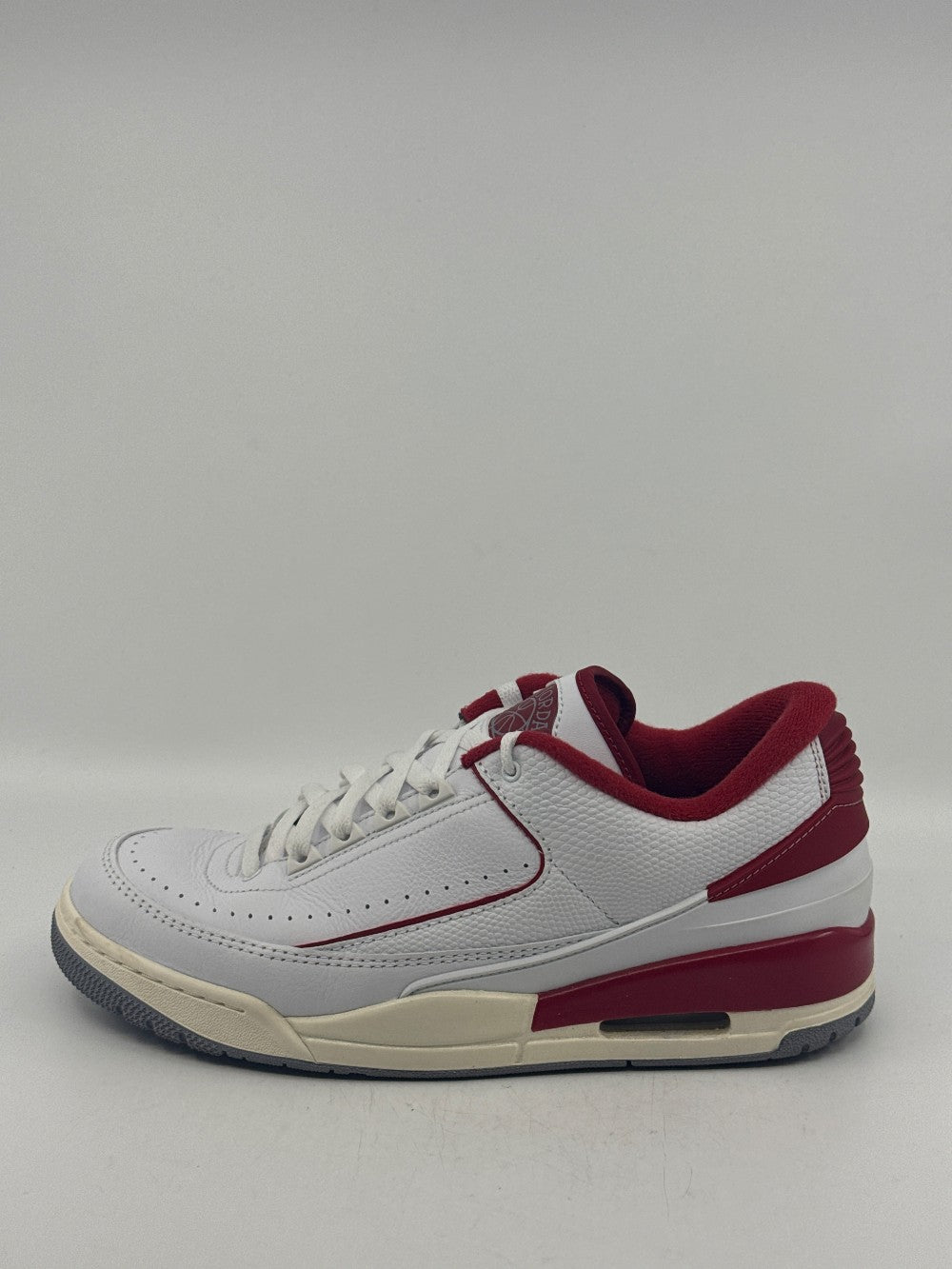 *USED* AJ 2/3 - WHITE VARSITY RED|44757