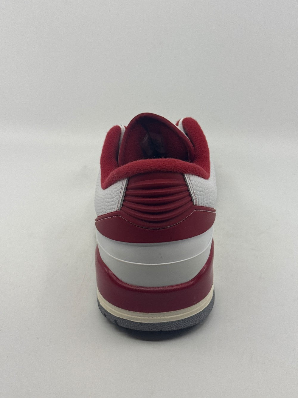 *USED* AJ 2/3 - WHITE VARSITY RED|44758