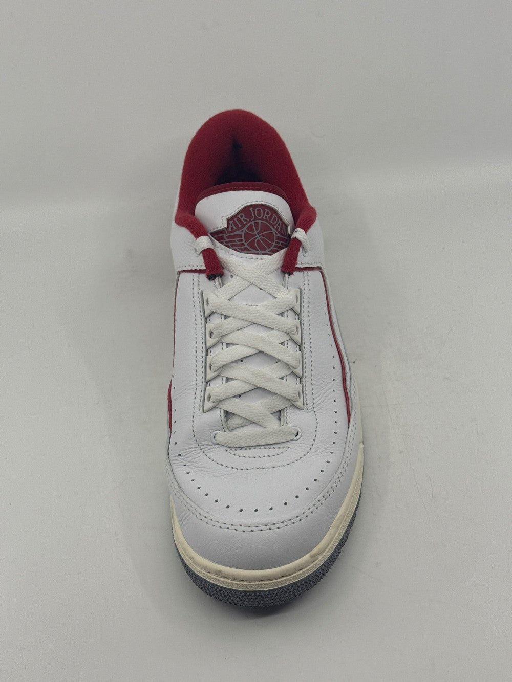 *USED* AJ 2/3 - WHITE VARSITY RED|44761
