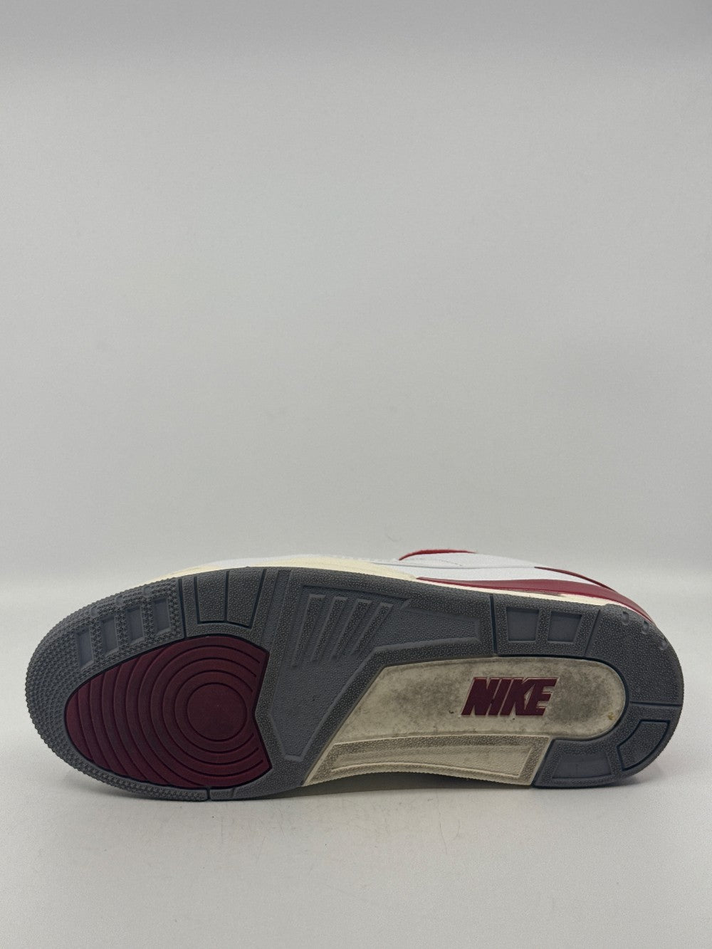 *USED* AJ 2/3 - WHITE VARSITY RED|44762