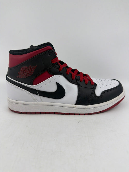 *USED* AJ 1 MID - GYM RED BLACK TOE|44868