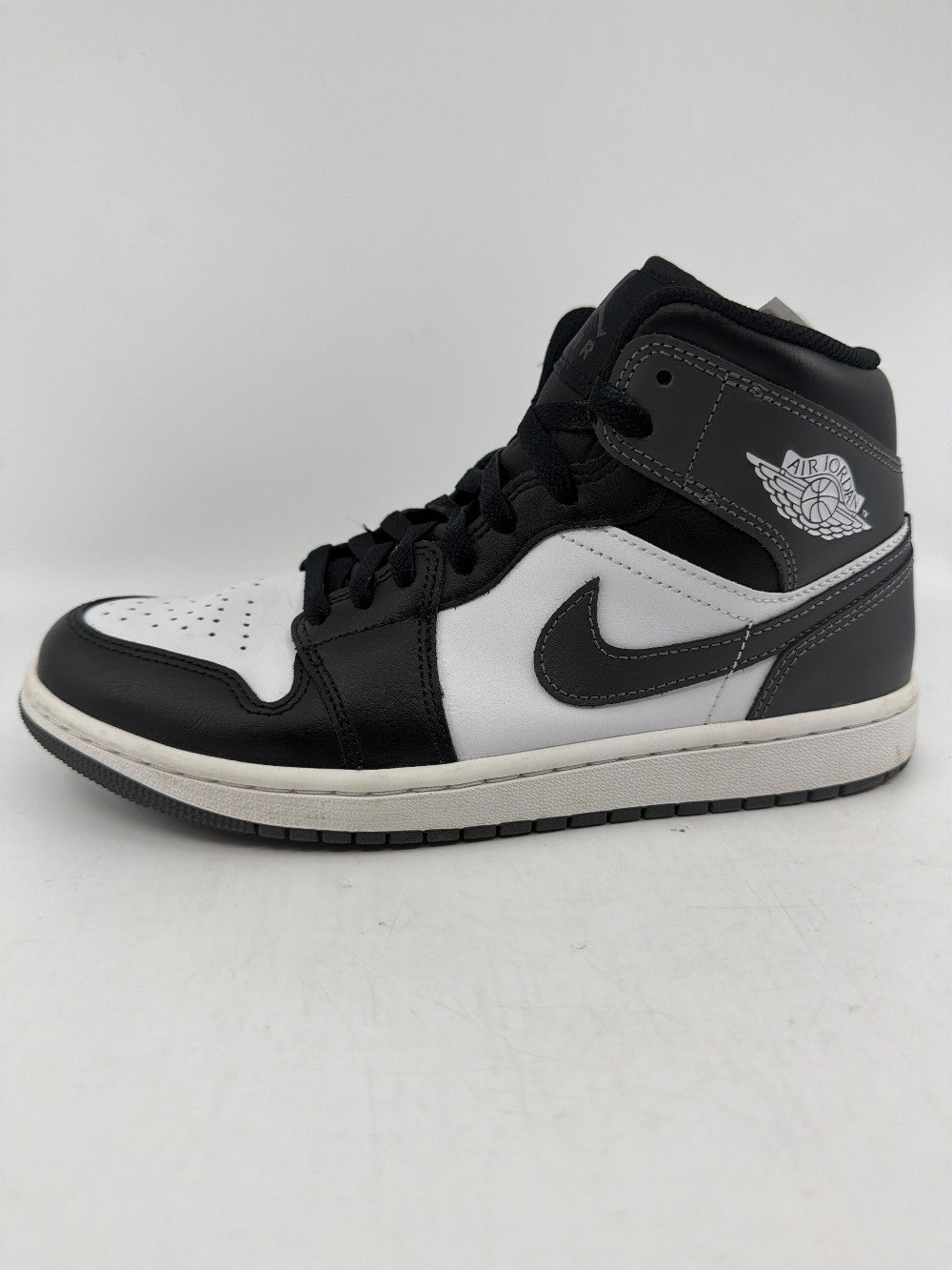 *USED* AJ 1 MID - BLACK WHITE IRON GREY|44883