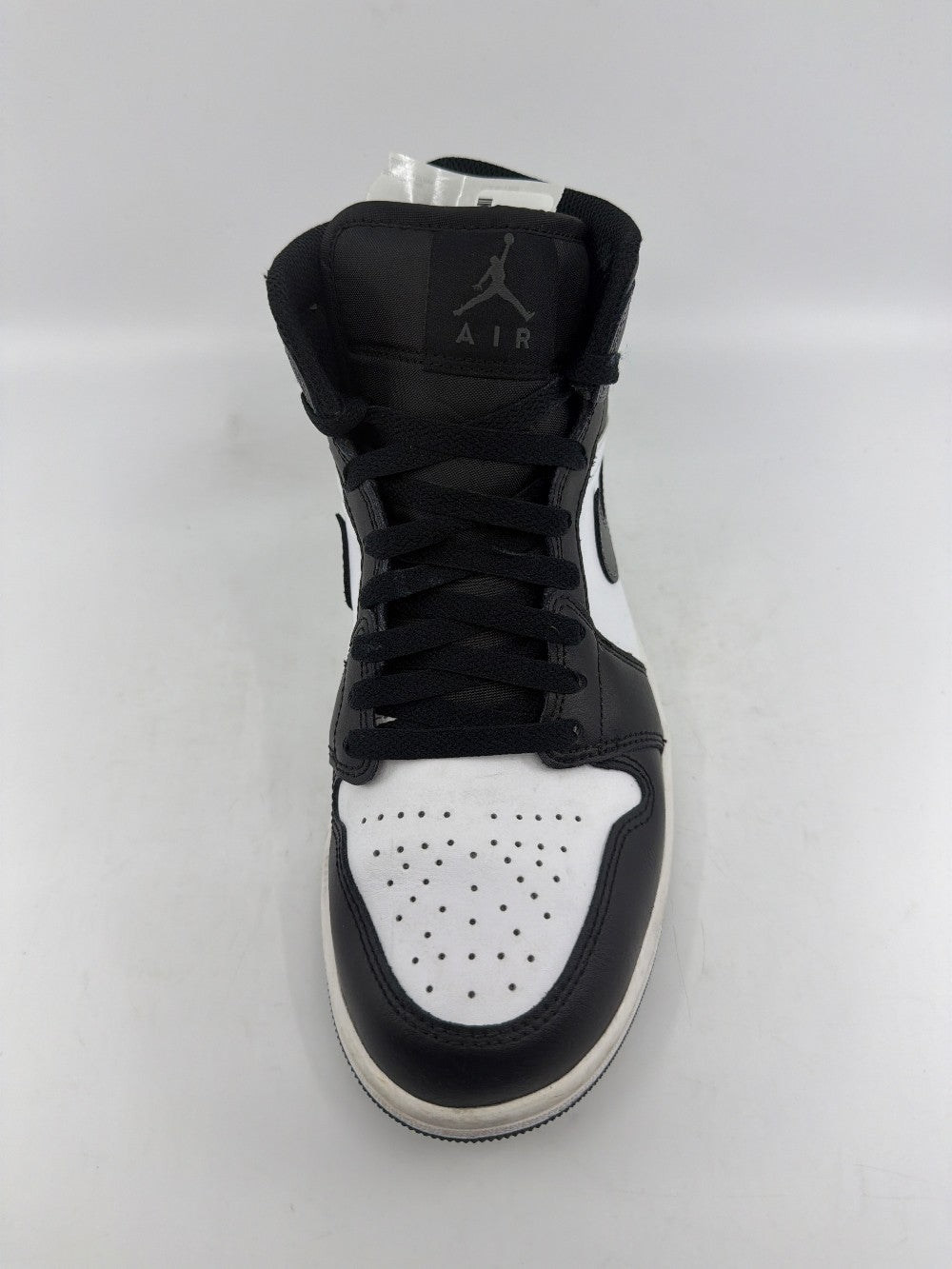 *USED* AJ 1 MID - BLACK WHITE IRON GREY|44884