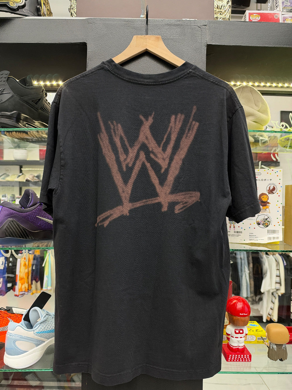 TRAVIS SCOTT X WWE SAGE THE STAGE TEE - BLACK|45482