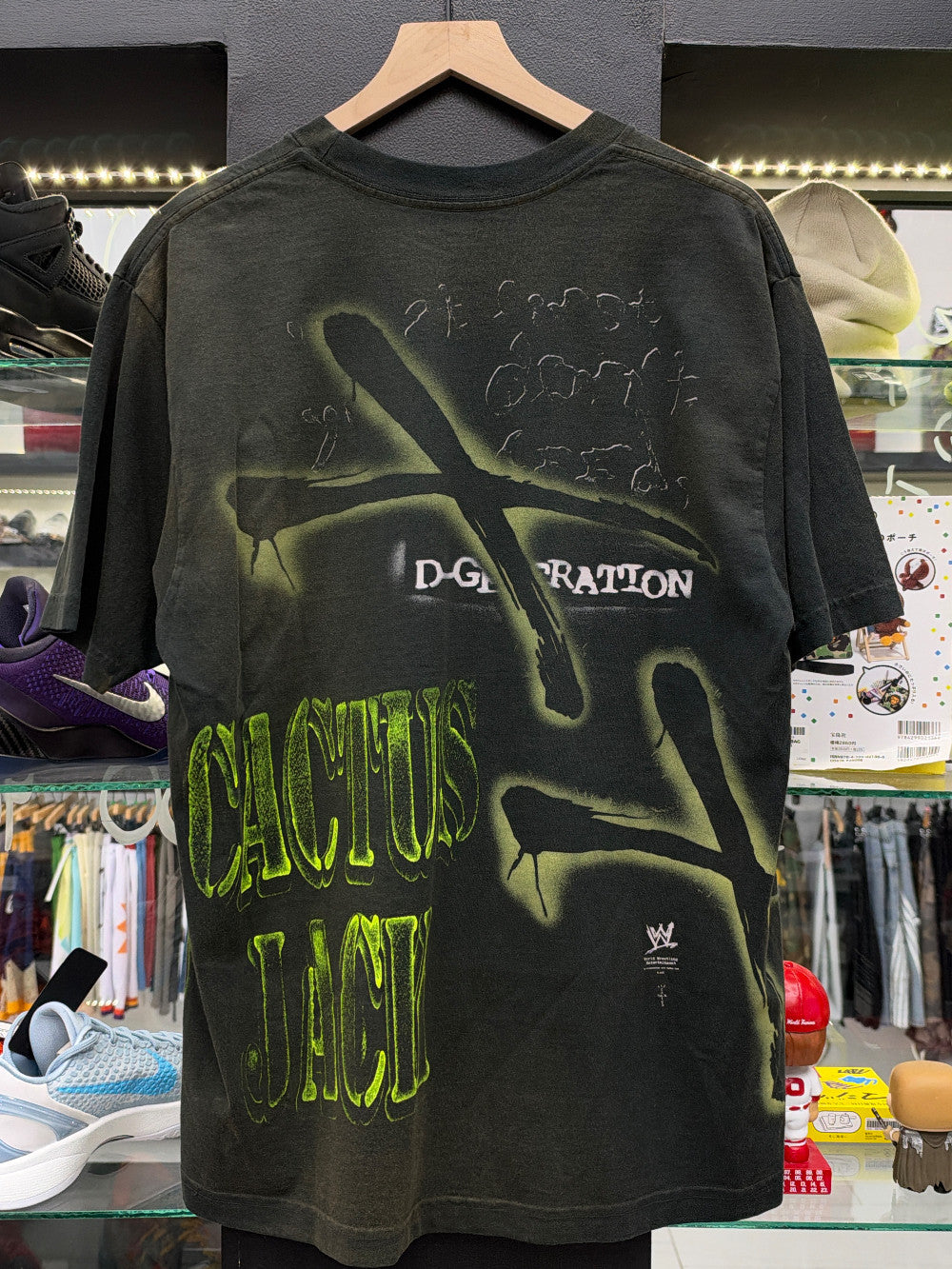 TRAVIS SCOTT X WWE TWO WORDS DX TEE - BLACK|45484