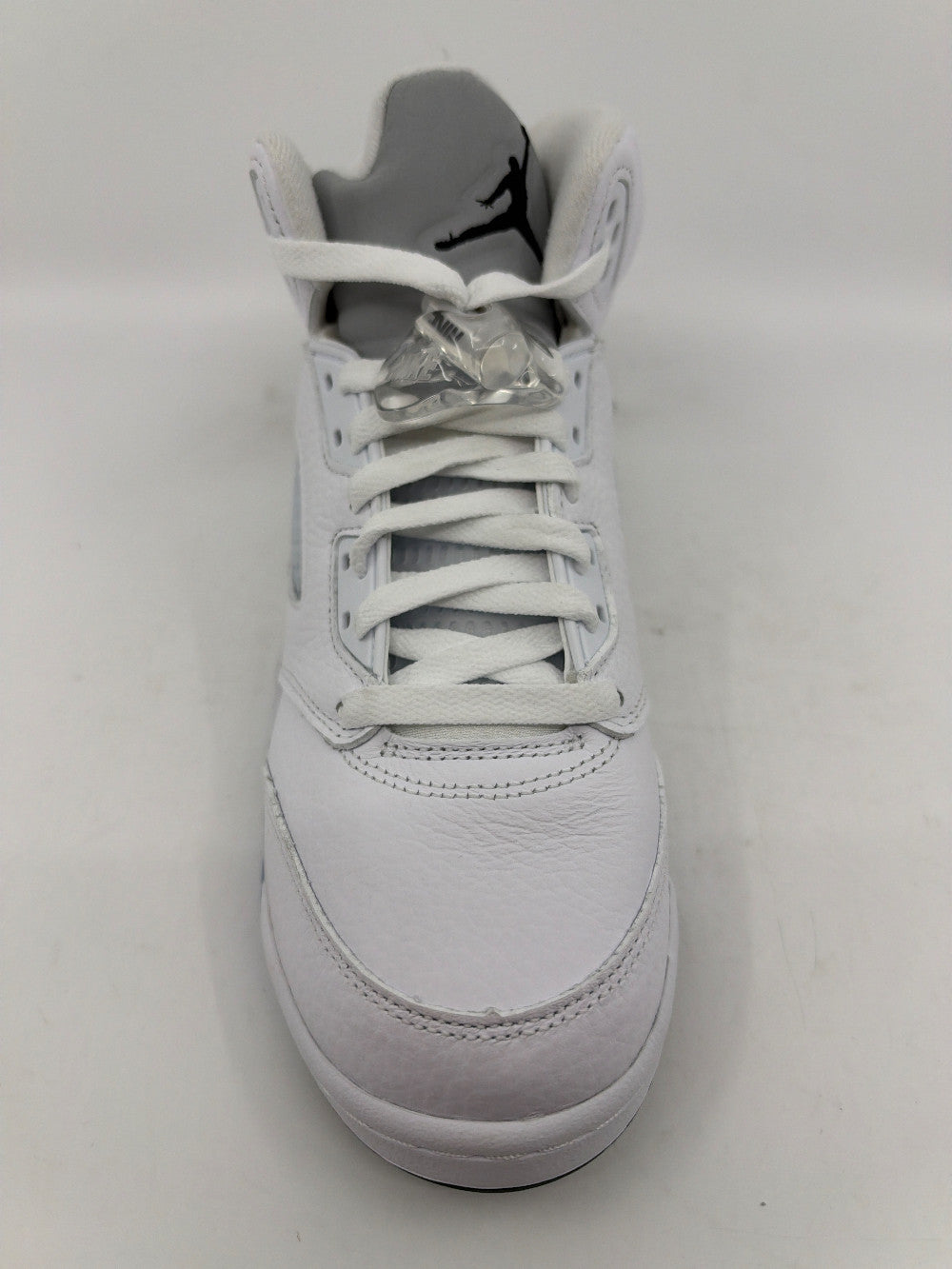 AJ 5 (GS) - WHITE METALLIC (2026)|45837