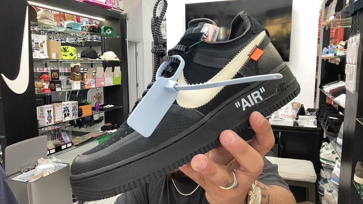 NIKE X AIR FORCE 1 - BLACK