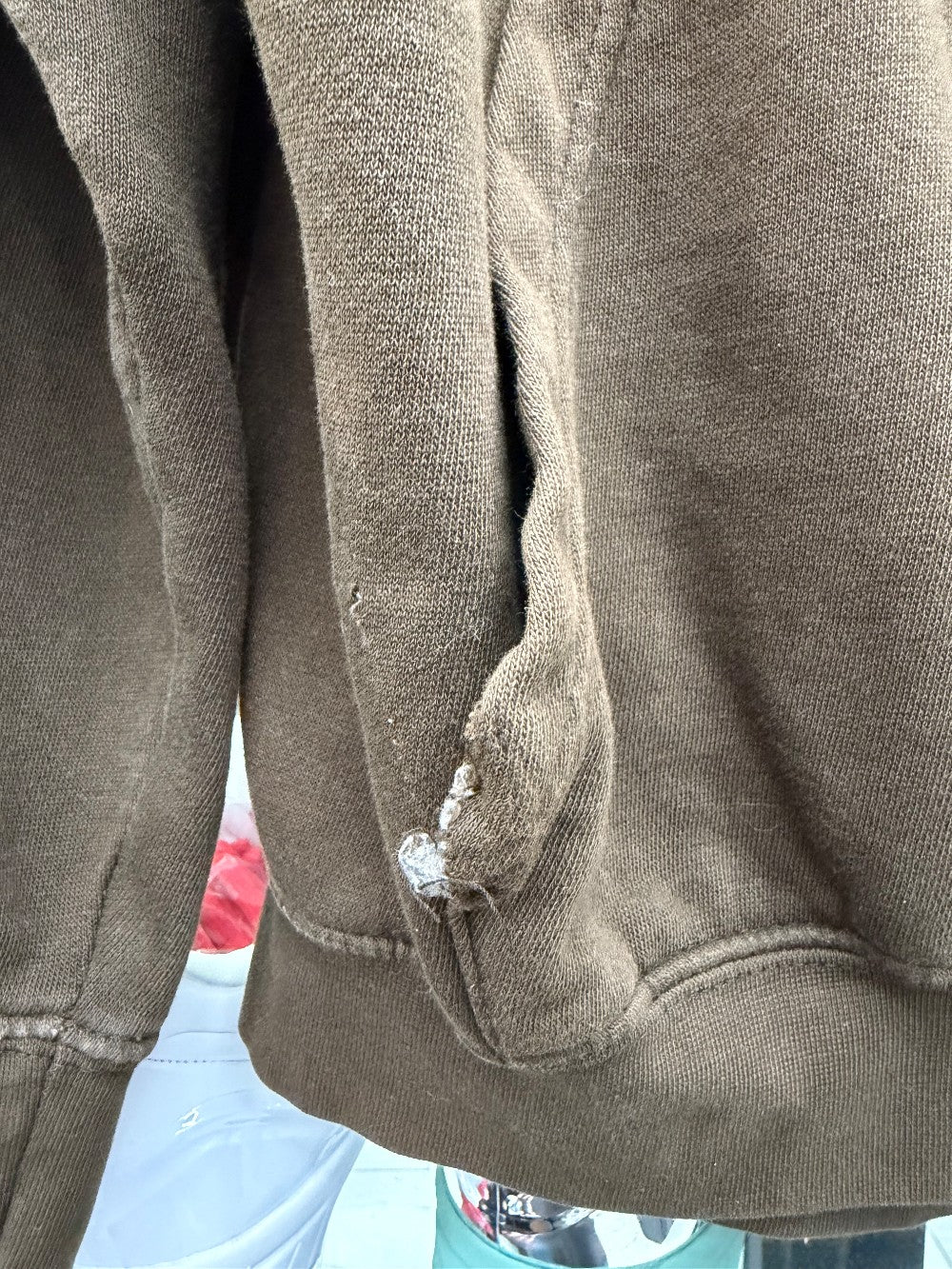 *USED* TRAVIS SCOTT X MCDONALDS HOODIE - BROWN|40339